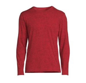 Men’s Long sleeved red shirt -Tri Color - Picture 1 of 4