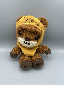 Peluche Disney Star Wars Wicket Ewok 9” de Mattel marrón rizado - Imagen 1 de 3