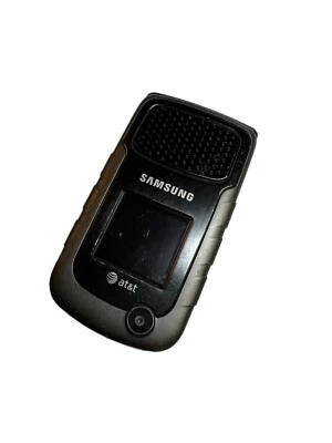 Samsung Rugby II SGH-A847 Black 256MB AT&T Wireless Rugged Flip Cell Phone - Image 1 of 4