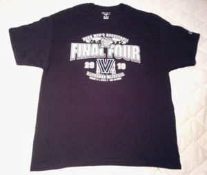 New Villanova Basketball 2018 NCAA Final 4 Champions T-Shirt by Champion Size XL - Picture 1 of 7