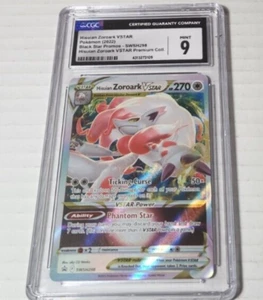 Pokemon Hisuian Zoroark vstar 2022 black star promos graded CGC mint 9 - Picture 1 of 4