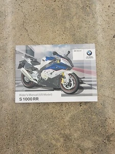 OEM BMW S1000RR Owner's Manual PRINTED 2014 01.41.8.554.767 - Bild 1 von 3