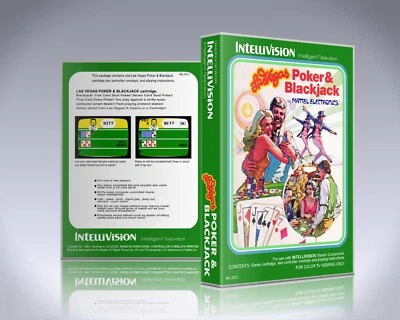 Intellivision UGC - NO GAME - Las Vegas Poker and Blackjack - Image 1 of 3