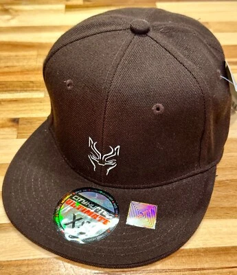 Gorra de béisbol City Hunter Ultimate Headwear para hombre negra Panther6 paneles gorra ajustada Foto 1 de 4