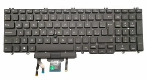 DELL XWCFM Latitude 5500 5501 5510 Precision 7730 7530 7740 Spanish Backlit K... - Picture 1 of 1