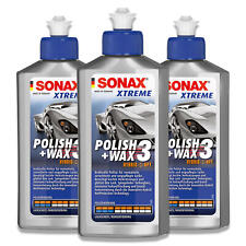 Produktbild - 3x 250ml Sonax XTREME Polish + Wax 3 Hybrid NPT Politur Wachs Auto Lackpflege
