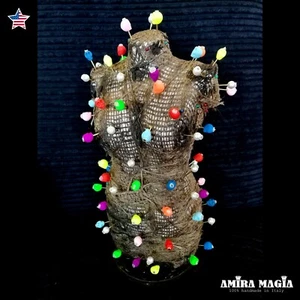 Voodoo Doll Black Magic Decor Voo Doo Ritual Body Pin Cursed Haunted Creepy Dead - Photo 1 sur 24