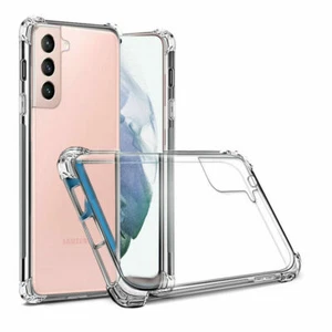 For Samsung Galaxy S21+ Plus S21 FE Ultra Shockproof Protective Clear Case Cover - Photo 1 sur 10