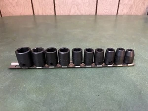 Proto 3/8 Metric Impact Socket Set USA MADE - Picture 1 of 10