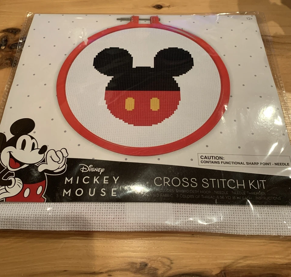 Disney Mickey Mouse Cross Stitch Kit by Innovative Designs 714985MIC