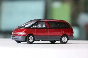GCD 1/64 Scale Toyota PREVIA MPV Red Diecast Car Toy Collection Gift NIB