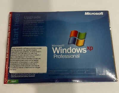 Microsoft Windows XP Professional Upgrade w/ Product Key CD Version 2002 - Image 1 of 4