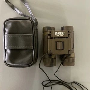 8 X 21 383Ft. at 1000 yds. Camouflage Design Binoculars Fast Shipping - Picture 1 of 2