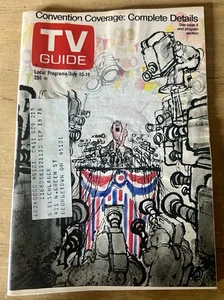 TV GUIDE 10.-16. JULI 1976 Jimmie Walker Bingo Long Ad pOLITICAL CONVENTION - Bild 1 von 2