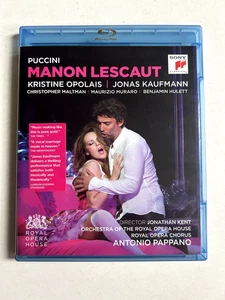 Manon Lescaut Puccini Jonas Kaufmann Royal Opera House Blu-Ray With Booklet - Picture 1 of 2