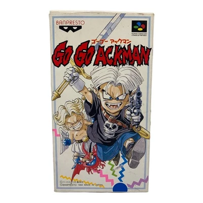 Banpresto Go Go Ackman Super Famicom Boxed No Manual Excellent JAPAN - Image 1 of 4
