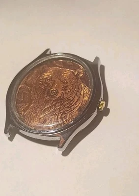  L.U. Chopard & Cie Vintage-Armbanduhr – Handgraviertes Unikat mit Sichtboden  - Bild 1 von 4