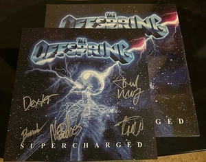 The Offspring SIGNED LP Supercharged LIMITED EDITION Iceberg Vinyl (Ships ASAP) - Picture 1 of 4