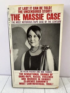 The Massie Case Packer True Crime Trial Hawaii 1966 Vintage 1st Bantam S3437 MMP - Bild 1 von 4