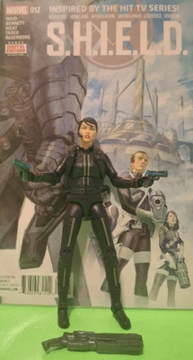 Marvel Legends MARIA HILL *PERSONALIZADO* como AGENTS of SHIELD PAQUETE DE 3 + GRAN CÓMIC Foto 1 de 4