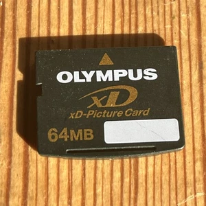 Olympus xD Picture Memory Card 64MB Olympus Type S - Picture 1 of 2