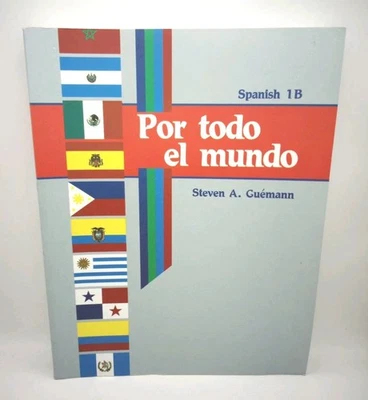 A Beka Spanish 1B Por todo el mundo Student Workbook Softcover - Image 1 of 4