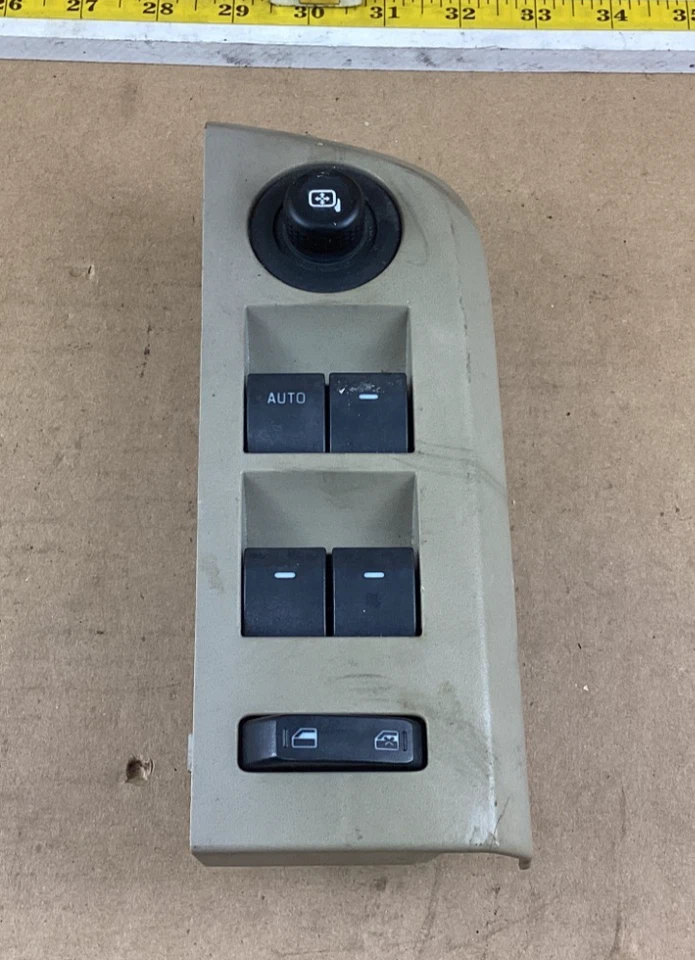 Interruptor maestro del espejo retrovisor de ventana lateral del conductor Ford Edge 2008-2010 641-00343L OEM Foto 1 de 4