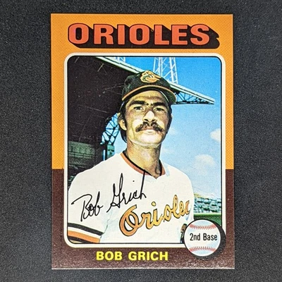 1975 Topps #225 Bob Grich - Nice Condition - Discounts Available - Image 1 of 2