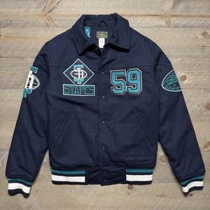 Chaqueta Staten Island Stapes Para Hombre Mediana Puesto y Dean Gridiron Colección Snap - Imagen 1 de 20