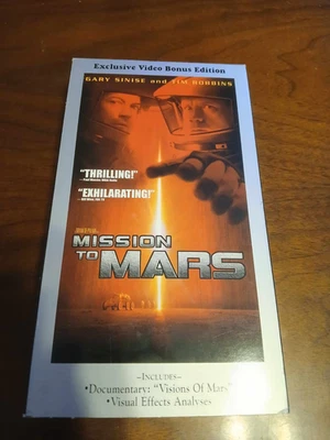 Mission To Mars (2000) VHS Tape **TESTED** Special Edition - Image 1 of 3
