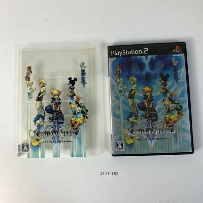 PS2 Kingdom Hearts II Final Mix + Working NTSC-J Japan 2111-182 ' - Image 1 of 4