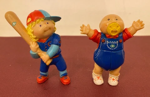 Vintage 1980s - Cabbage Patch Kids  - Mini PVC Figure Lot B Cover
