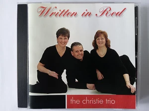 The Christie Trio - Written In Red CD - Foto 1 di 1
