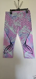 So Girls Favorite Capri Leggings XL 14/16 New without Tags Mermaid  - Picture 1 of 3