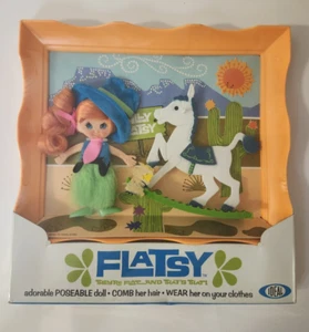 Set bambole vintage IDEAL FILLY FLATSY NUOVE 1968 RARE - Foto 1 di 11