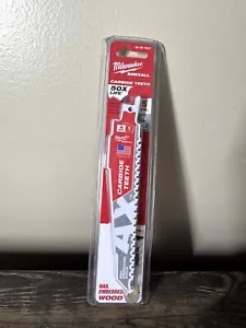 Milwaukee 48-00-5521 6 in. 5 TPI AX Carbide Teeth Demolition Nail-Embedded Wood - Picture 1 of 2