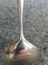 GEORG JENSEN Denmark CYPRESS Sterling Silver 7" Round Bowl Soup Spoon