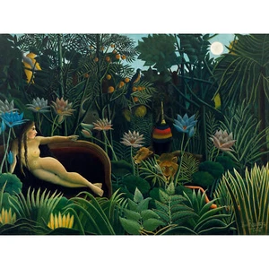 Henri Rousseau Le Rve extra großes Kunstposter - Bild 1 von 5
