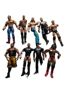 WWE/AEW Figure Lot Of 9 Selling For Parts - Picture 1 of 1