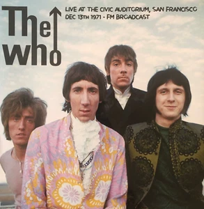 WHO-Live at Civic Auditorium, SF, dec 13th 1971 LP (MINT) - Picture 1 of 2