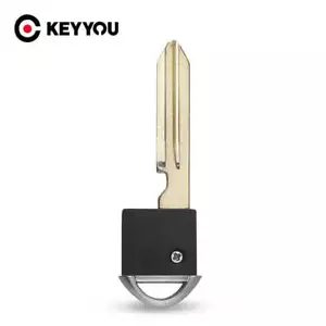 KEYYOU Remote Smart Prox Emergency Insert Fob Uncut Blade Car Key For Nissan Inf - Picture 1 of 6