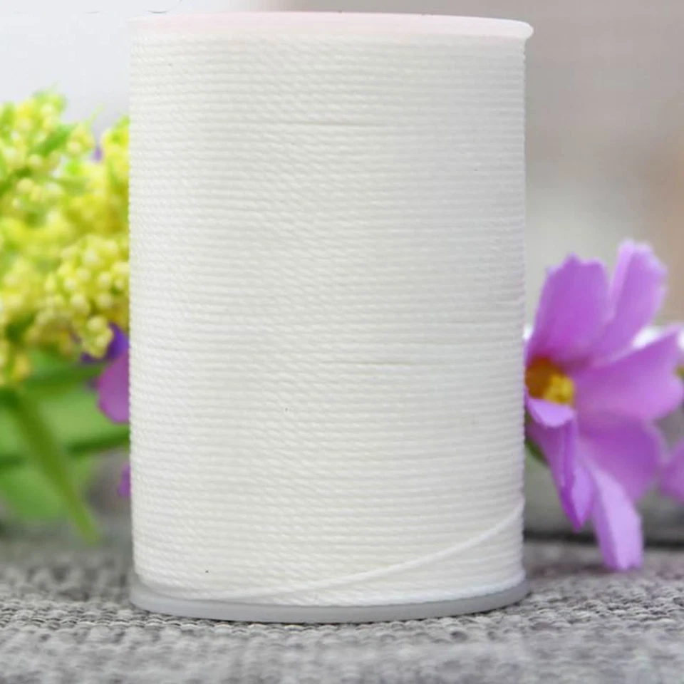 0.65mm Round Waxed Thread Leather Hand Sewing Stiching Cord 78 meters - Image 1 of 1