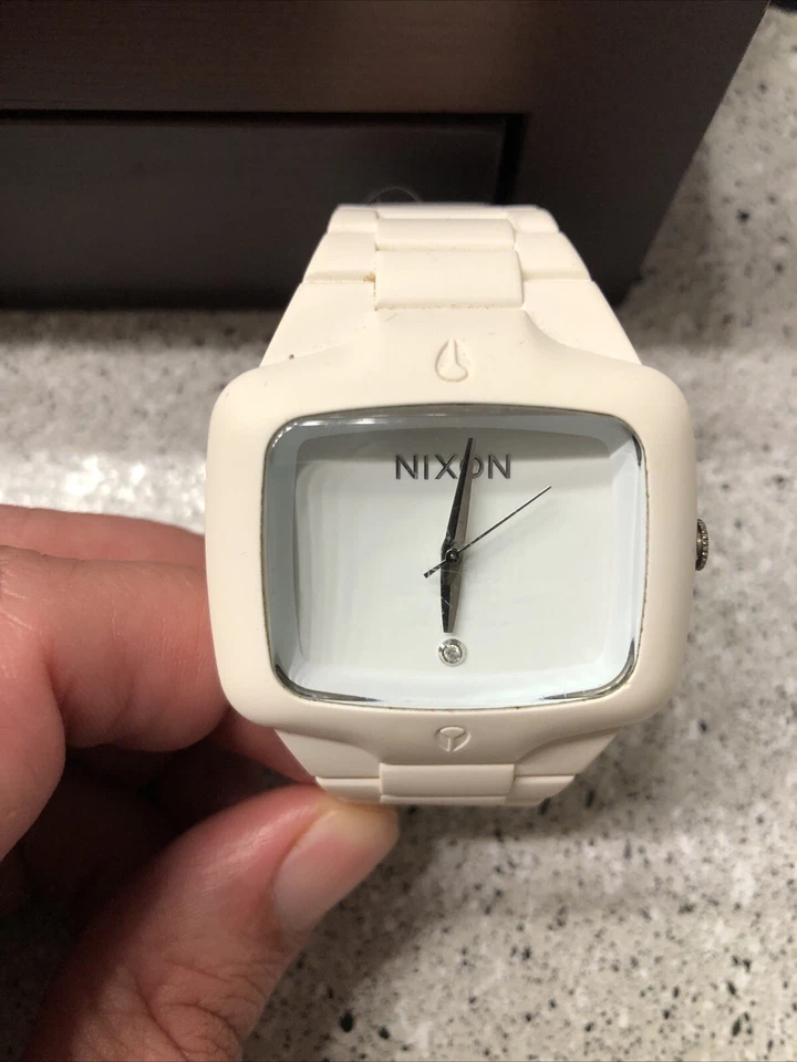 Nixon The The Rubber Player Watch White - Image 1 of 2