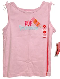 2010 Gymboree Popsicle Party Shirt sz 8 Embroidered Pop Princess Tank Top NEW - Picture 1 of 5