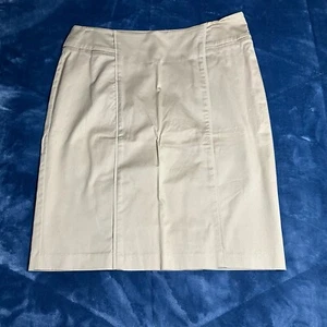 Women's New York & Company Beige skirt size 10 Brand New - Picture 1 of 8