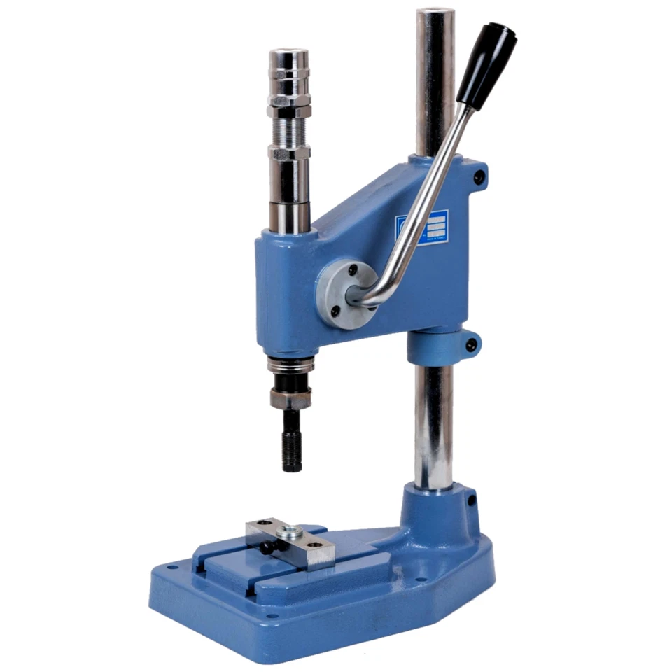 GETMORE PARTS Federschlagpresse, Ösenpresse, Nietenpresse, Druckknopfpresse, Knopfpresse