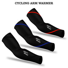 Cycling Arm Warmers Winter Cycle Running Roubaix Thermal Elbow Warmer Bycycle UK