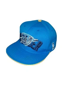 OKC Oklahoma City Thunder Mütze Adidas NBA Snapback blau mit gelbem Besatz Design - Bild 1 von 10