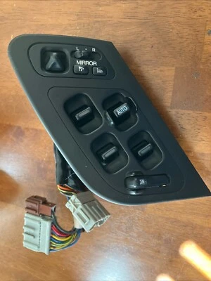 Interruptor de ventana eléctrica maestro RHD JDM 91-95 Honda Acura Legend cupé OEM KA8 2 PUERTAS Foto 1 de 4