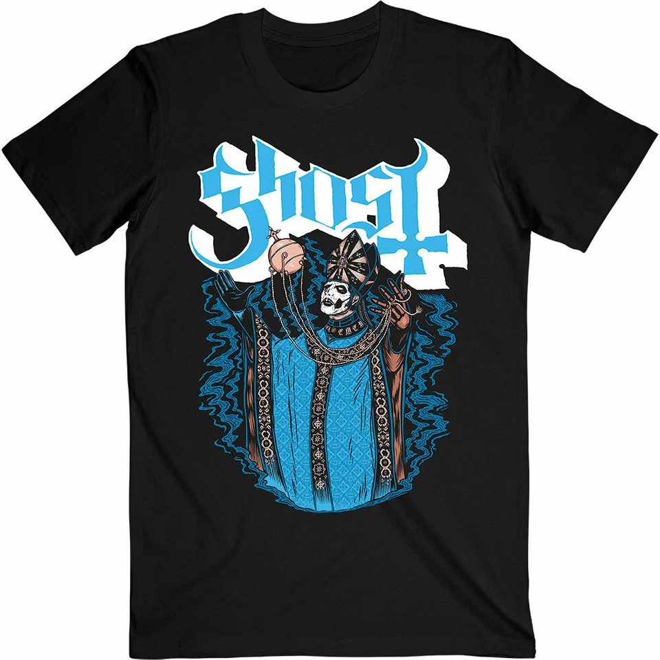 Ghost 'Levitation' (Negro) Camiseta - ¡NUEVO Y OFICIAL! - Imagen 1 de 1